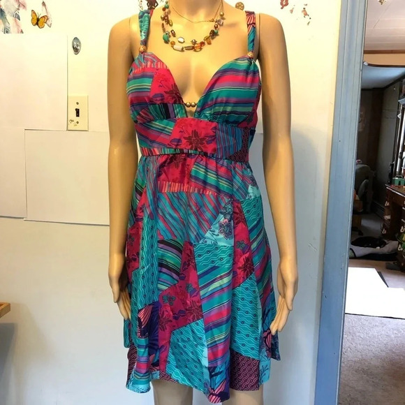 Sexy Dress 100% Silk size 7 - Picture 1 of 11